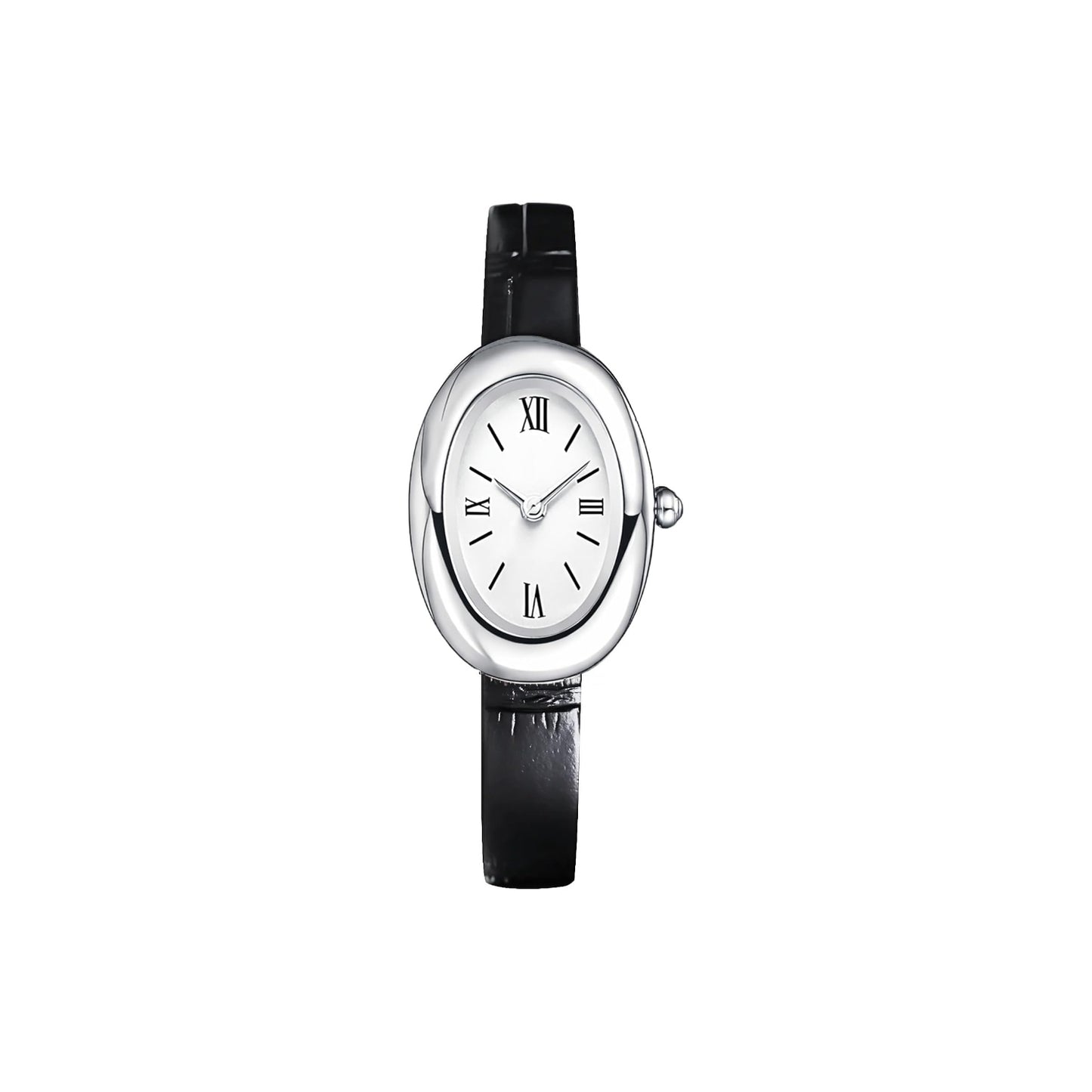 FIRLE Bracelet Watch for Women - Elegant 24mm Oval Dial Bangle Watch - Gold Jewelry Style Quartz Wristwatch - Dainty Vintage